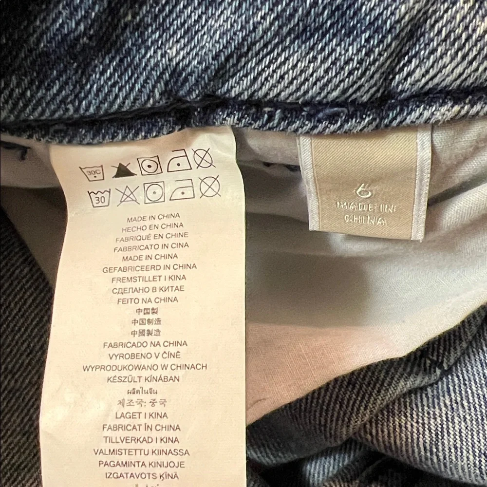 Michael Kors Pleated Front Jeans, Sz 6